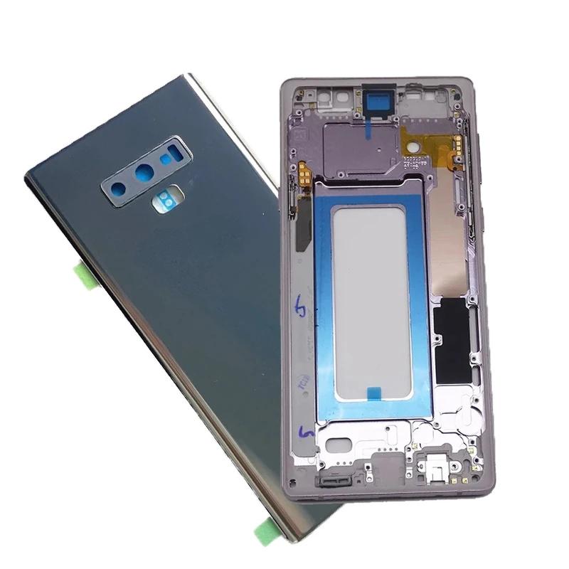 Middle Frame For Samsung Galaxy Note 9 N960 LCD Frame Battery Back Cover Phone Housing Bezel Parts