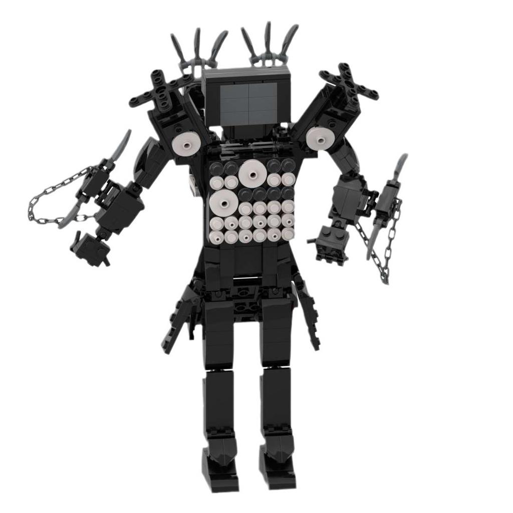 New Titan Television People Toy With Toilet People And Surveillance People Compatible With Lego Diy Building Blocks