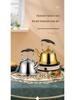Commercial Stainless Steel Whistling Kettle for Tea & Soup Refill in Restaurants & Homes