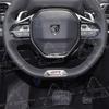 Car Styling Metal GT Logo Emblem Steering Wheel Sticker Badge Interior Decor For Peugeot 508 5008 4008 3008 208 2008 308 PHEV