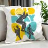 Pop Coldplay Cushion Cover Cushion Cover Set 4Pcs 50X50 45X45 40X40 Pillowcase Decorative Sofa Home Decor