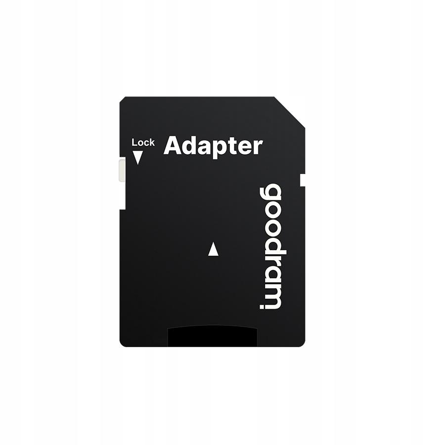 Karta pamięci microSDHC GOODRAM 16GB M1A4 UHS-I + Adapter