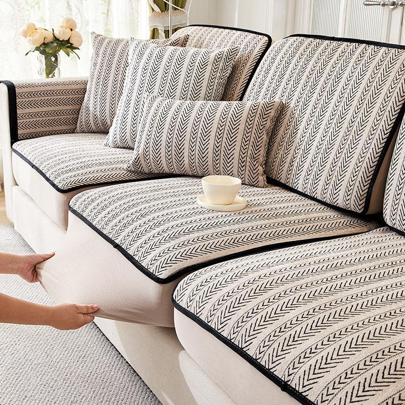 Non Slip Sofa Cushion Cover Four Seasons Universal Wear Resistant Sofa Seat Mat