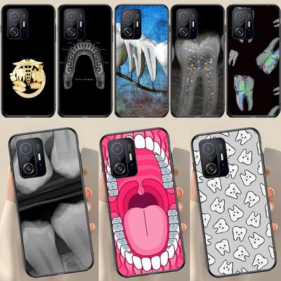 Dentist Tooth Pattern For POCO X5 X3 F5 Pro X4 F4 GT M5s C40 F3 Case For Xiaomi 13 Lite 12 11T 12T Pro 12X Cover