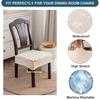 Leaf Pattern Chair Seat Cover Waterproof Solid Colors Anti-dirty Chair Slipcover Removable Anti-slip Elastic Seat Protectors
