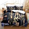 3D Printed Maneskin Bedding Set Pillowcase Duvet Cover Double Twin Full Queen King Adult Boys Bedclothes Quilt Cover Luxury Gift