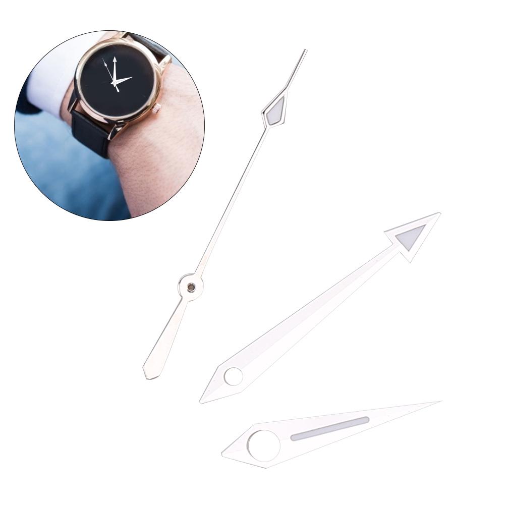 Men Watch Hour Minute Second Hands Watch Needles Fit for ETA2824 Movement Silver