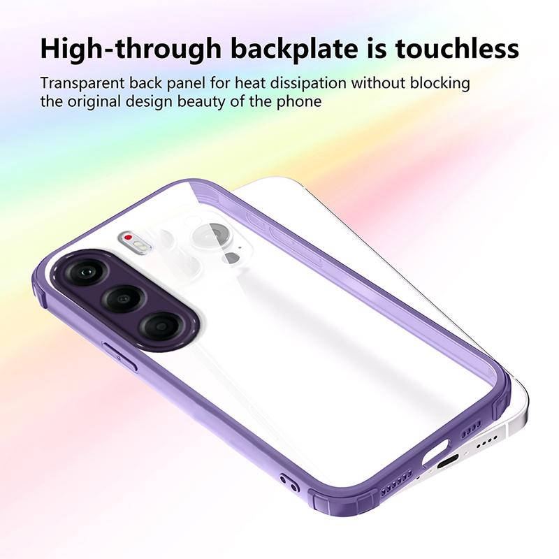 Für Tecno Camon 30 Pro Neue Transparente Handyhülle Für Tecno Camon 40 Pro Schlank Dünn Weiche Bumper Rüstung Anti-Fall Harte Rückabdeckung
