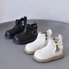 2025 Autumn/Winter Girls' Korean Style Ankle Boots - Fashionable, Soft Sole, Outdoor Martin Boots for Children