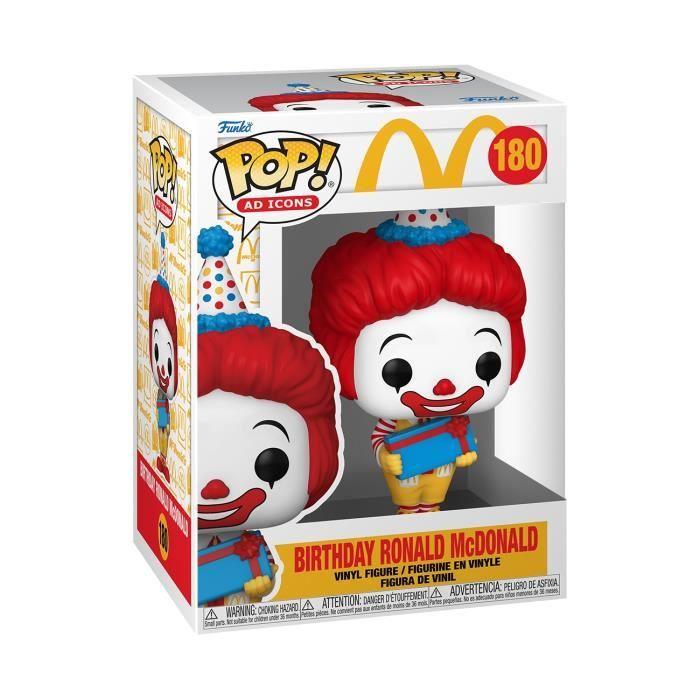 Figurine - FUNKO - Birthday Ronald - McDonalds - Pop! Vinyl - Collection officielle