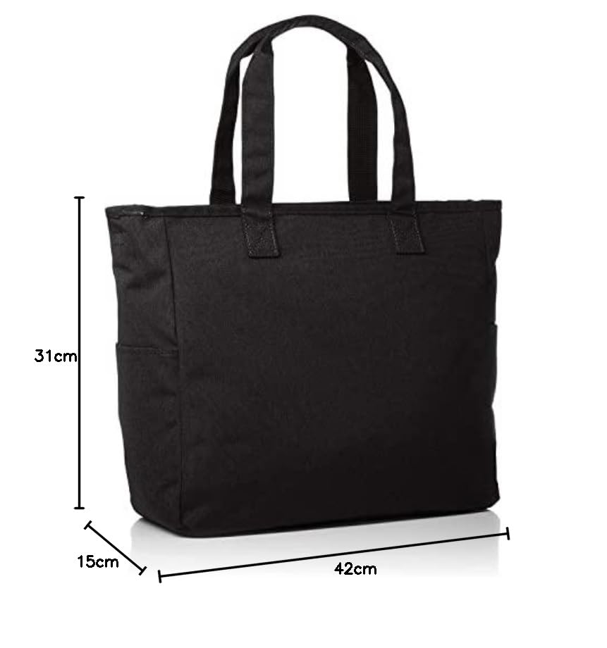 Anello Grande 2-Way Tote Bag, A4 Size, Water-Repellent, Lightweight, 10 Pockets, 2-Way SPS GUH2316Z, Black