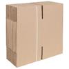 Foldable Storage Box with Storage Capacity 50 pcs Natural Color 20 x 20 x 20 cm Cardboard