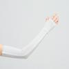 Sun Protection Ice Sleeve Women's Summer UV Protection Ice Silk Cool Color-blocked Outdoor Cycling Arm Protection Sun Gloves