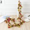 250CM Rose Artificial Flowers Christmas Garland for Wedding Home Room Decoration Spring Autumn Garden A… More