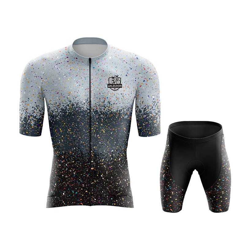 Summer Cycling Jersey Set 2026 Breathable MTB Bike Sportswear Men's Short Sleeve Bicycle Cycling Clothing Quick Dry Outdoor Riding Uniform