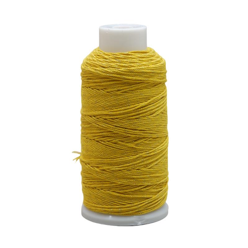 Large Roll 100G Gold Hand Rubbing Cotton Thread 1.0Mm Tibetan Hand Rope Tassel Thread Diy Wenwan Bodhi Special Braided Thread