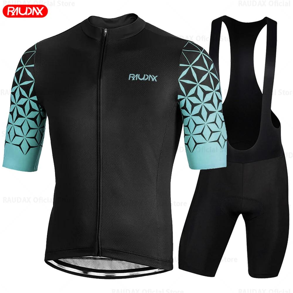 Summer Cycling Jersey Set Men Cycling Clothing Bicycle Uniform Breathable Mountain Bike Clothes Mallot Ciclismo Hombre Verano