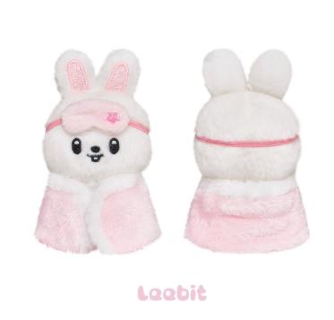 SKZOO  STAY In Our Little House Pajama Plush Doll 10cm Sleep Mask Keychain Kpop Soft Bag Pendant Cute Fans Collection