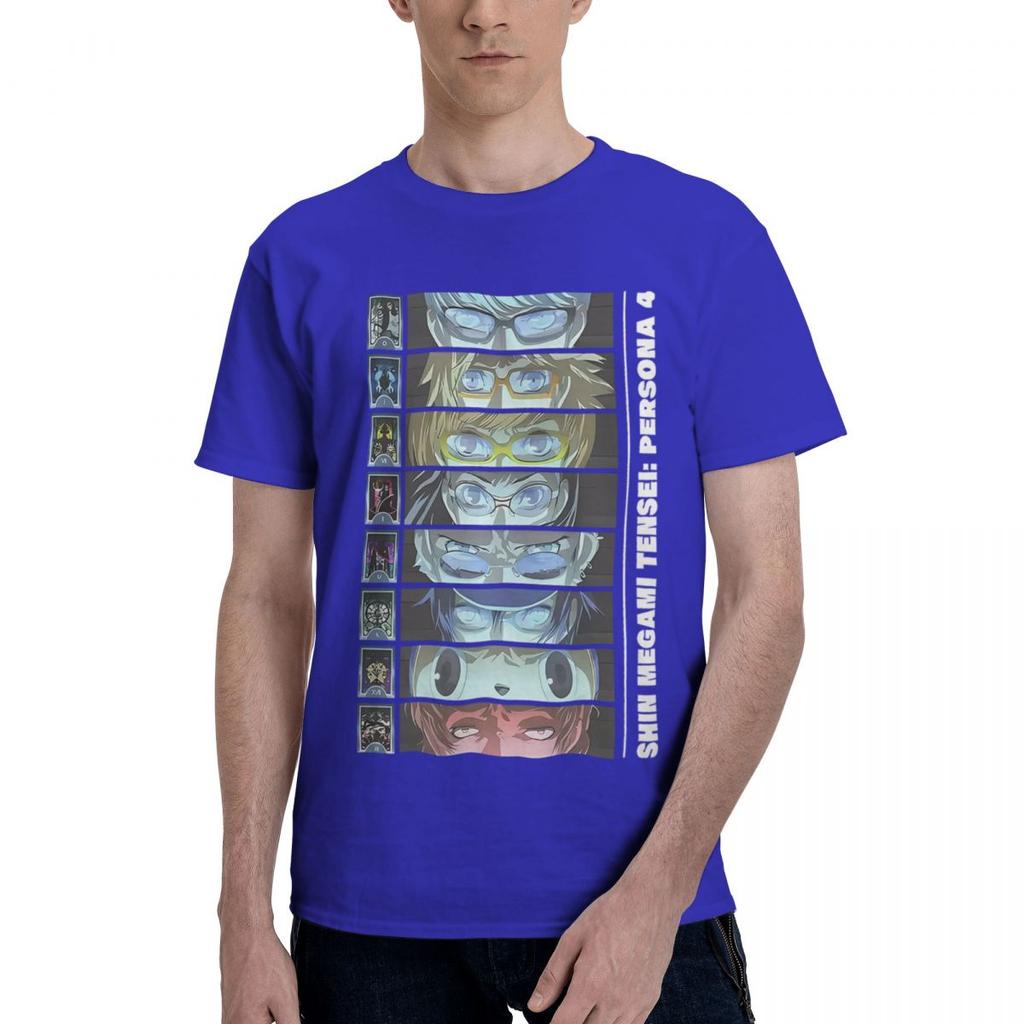 Game Persona 4 100 Cotton Casual Breathable Confortable Top Funny TShirt For Men Clothes Men