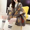 Sweet Sweater Jacket Women's Fall and Winter Women's Small Fresh Lazy Wind Knitted Cardigan Tide Comfortable Versatile and Fashionable