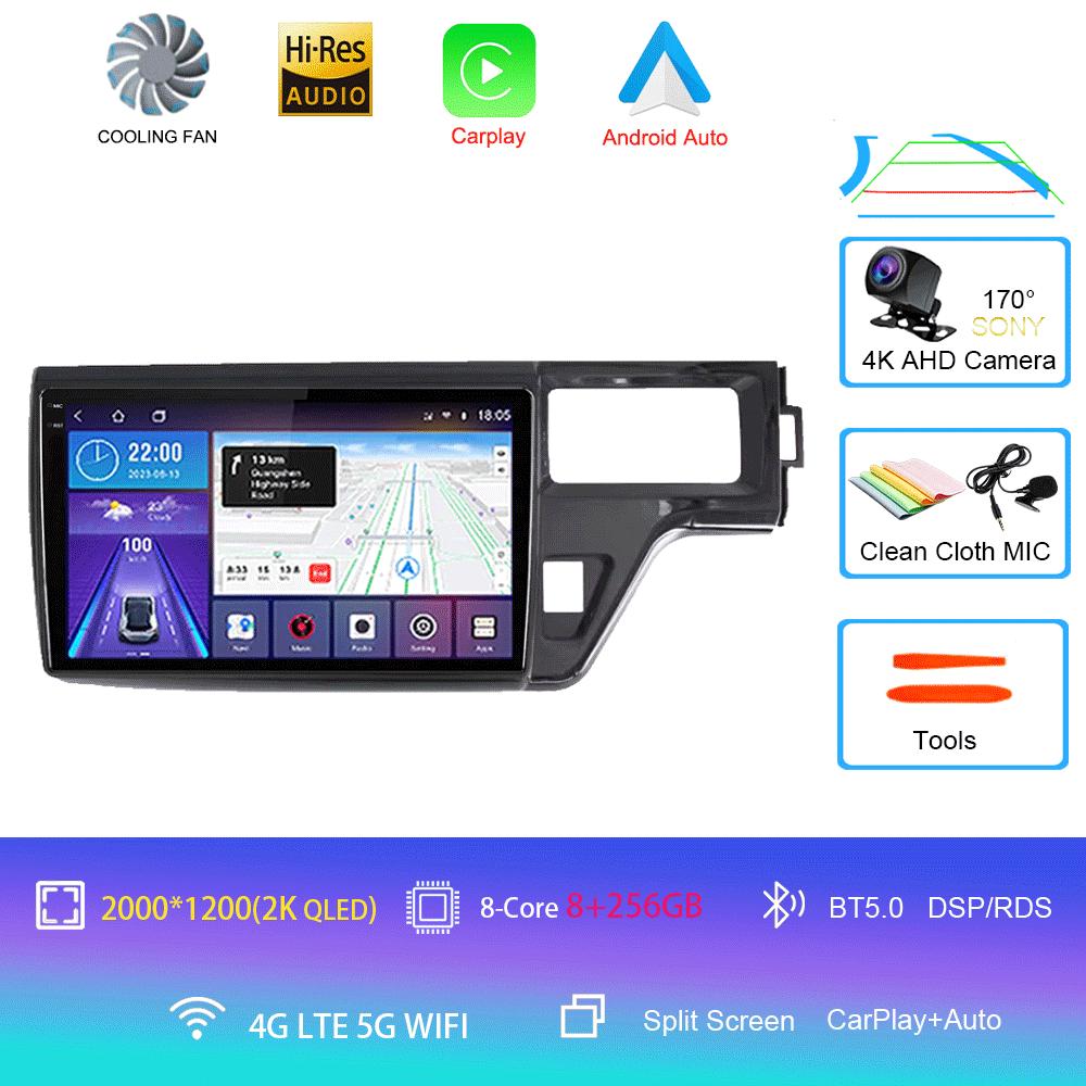 Android 14 Car Radio For Honda Stepwgn 5 2015 - 2021 Right Drive Player Multimedia Navigation Stereo GPS No 2din 2 Din Dvd