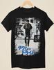 Taxifahrer - Japanisches Filmplakat Inspiriertes Unisex Schwarzes T-Shirt