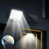 3 Mode Solar Wall Lamp Split Design Energy Saving Motion Sensor Light Waterproof with Remote Outdoor Wall Lights Outside