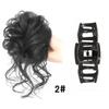 Synthetic Hair Bun Chignon Messy Curly Gripping Clip Hairpin Elastic Scrunchy False Hair Pieces For Women Hairpins