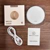 15W Round Mirror Surface Wireless Charger for iPhone 8-16: Cool, Low-Temperature Charging