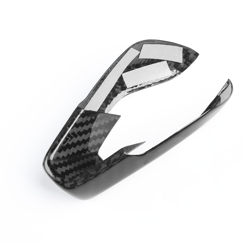 Real Carbon Fiber Gear Shift Cover Knob Trim For BMW M2 M3 M4/X3M X4M X5M