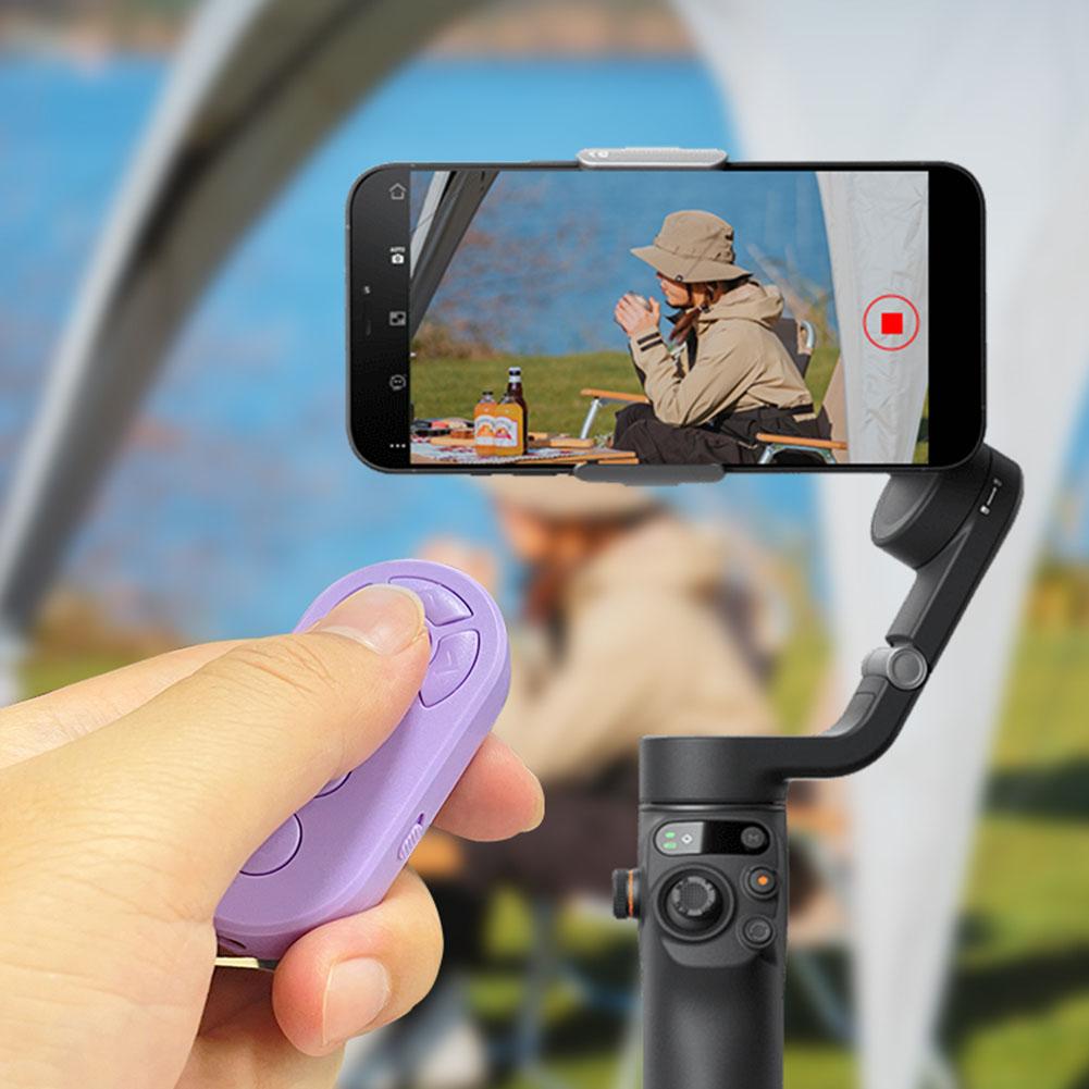 1-5Pcs 7 Buttons Wireless Phone Selfie Photo Shutter For Tiktok Video Page Turner Rechargeable Bluetooths Remote Controller