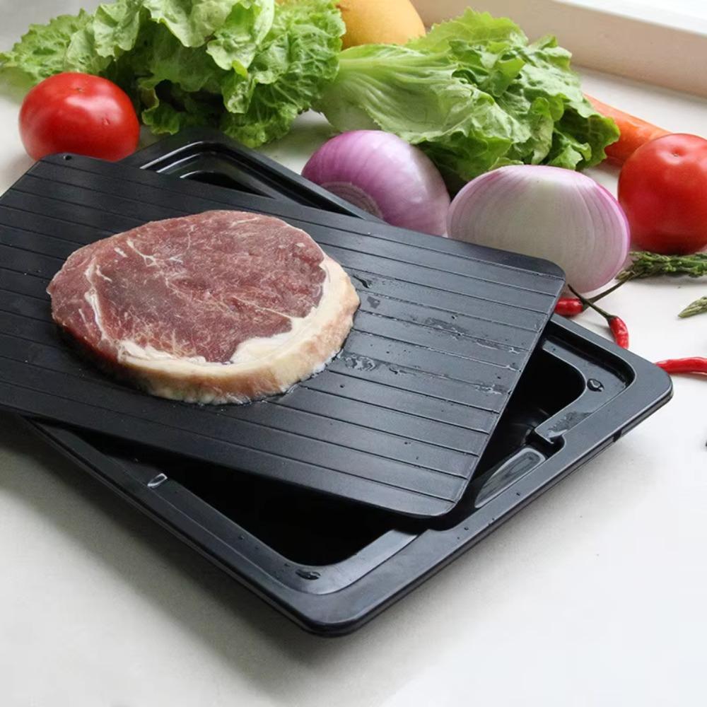 Rectangular Thawing Plate Aluminum Meat Thaw Frozen Board Fast Defrosting Tray Restaurants
