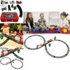 Vibrant Electric Led Musical Train And Track Set For Kids Christmas Gift Home Decor