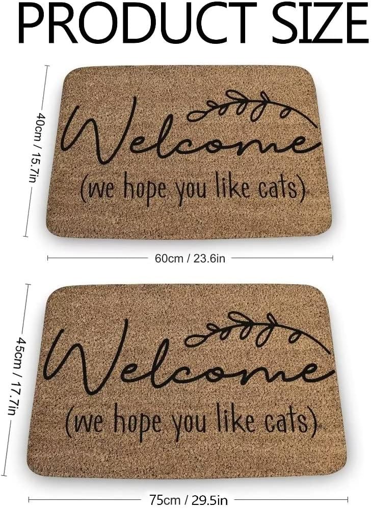 Puerto Rico Map Flag Doormat with Sea Turtles Welcome Mat Non Slip Indoor Outdoor Entrance Rug for Home Porch Decor 24x16 Inch