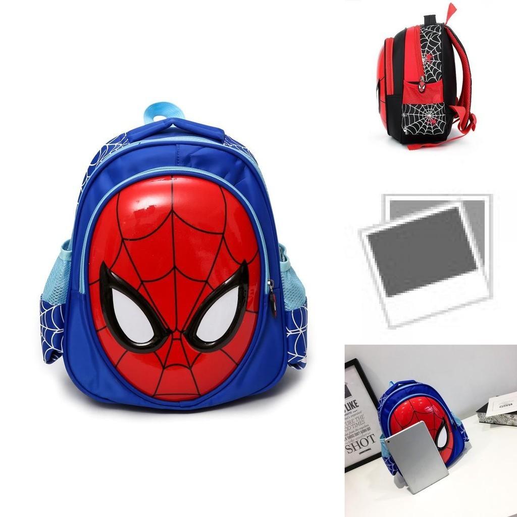 Lebendiger 3D-Spiderman-Rucksack für Jungen mit verstellbaren, gepolsterten Trägern für bequemen Gebrauch