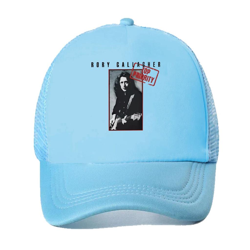 “Rory Gallagher Music, Rock Design” Mesh Baseball Cap