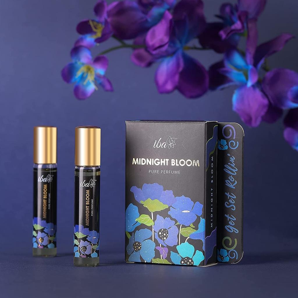 Духи женские Полуночный цветок (10 мл), Midnight Bloom Pure Perfume,  Iba Halal Care