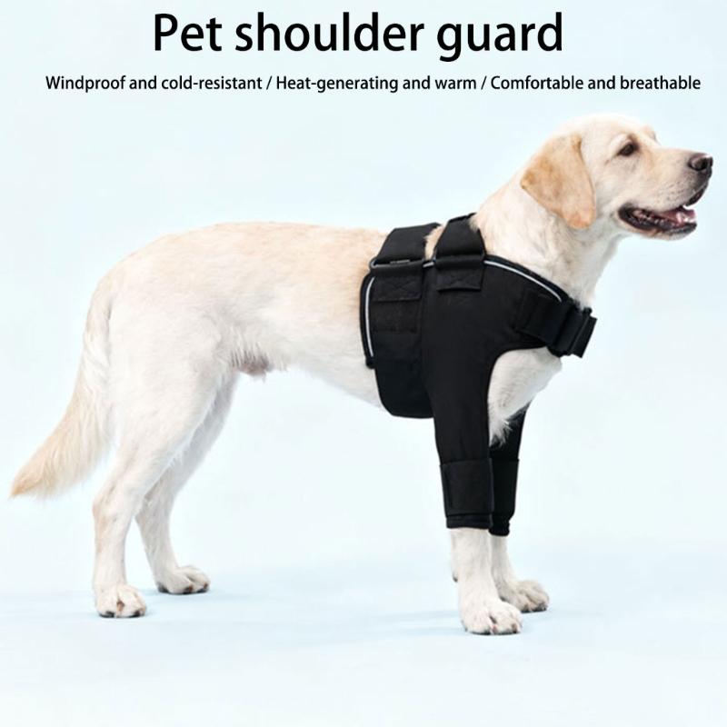 Adjustable Dog Shoulder Brace Front Leg Support for Quick Application Daily Pet Care Routine Outdoor Walking Support