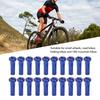 80pcs   Spoke Hats Iron 14mm Mountain Road Cycling Spoke Nipples for 14G Spoke Wire