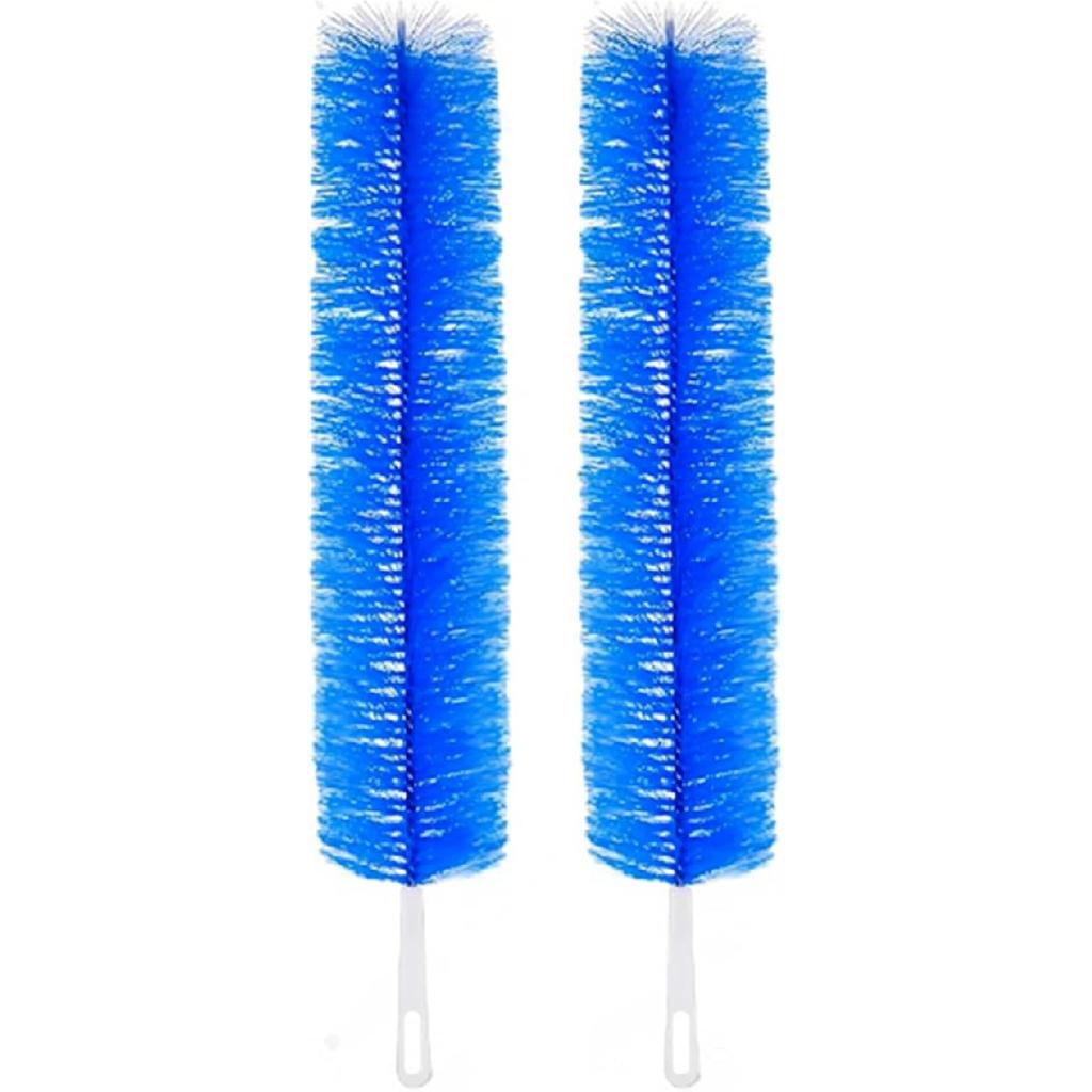 2 Pcs Zylphion Fan Cleaning Brush, Bendable Fan Cleaner Flexible Small Space Crevice Cleaning Tool Duster For Box Fan, Floor Fan, Stand Up Fan, Air