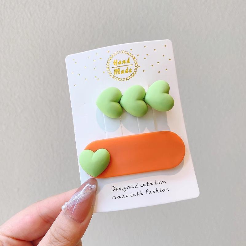 Pink Dopamine Hair Clip: Y2K Seamless Round Hairpin - Cute Small Side Clip for Women’s Bangs