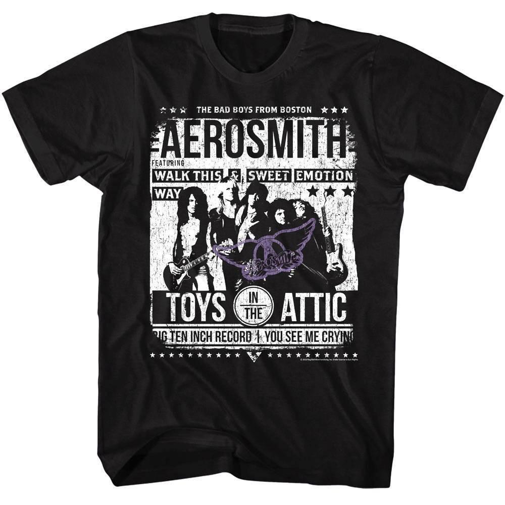 Aerosmith Toys in the Attic Poster Men T Shirt XXXXL