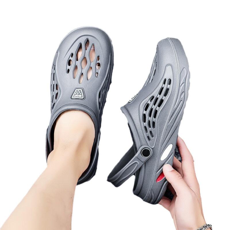 Velká velikost 4849 letní pánské plážové boty pánské boty boty s velkými otvory pantofle ležérní venkovní letní sandály pánské