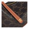 Celine Logo Print Leather Tote Bag Women Handbags Brown 120722FQM-04LU