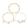 Lady's Multi-layered Beach and Ocean-themed Ankle Chain with Sea Shells and Starfish Beach Accessories for Vacation.