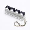 4 Keys Keycap Keyring Cute Cat Mechanical Keyboard Keychain  Gifts for Kitten Fans
