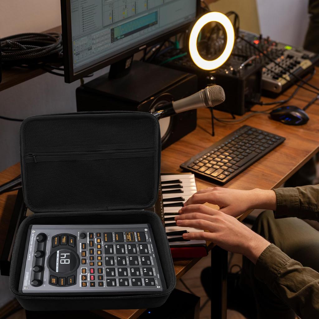 Musiin Audio Sampler Case Black SP-404 Series
