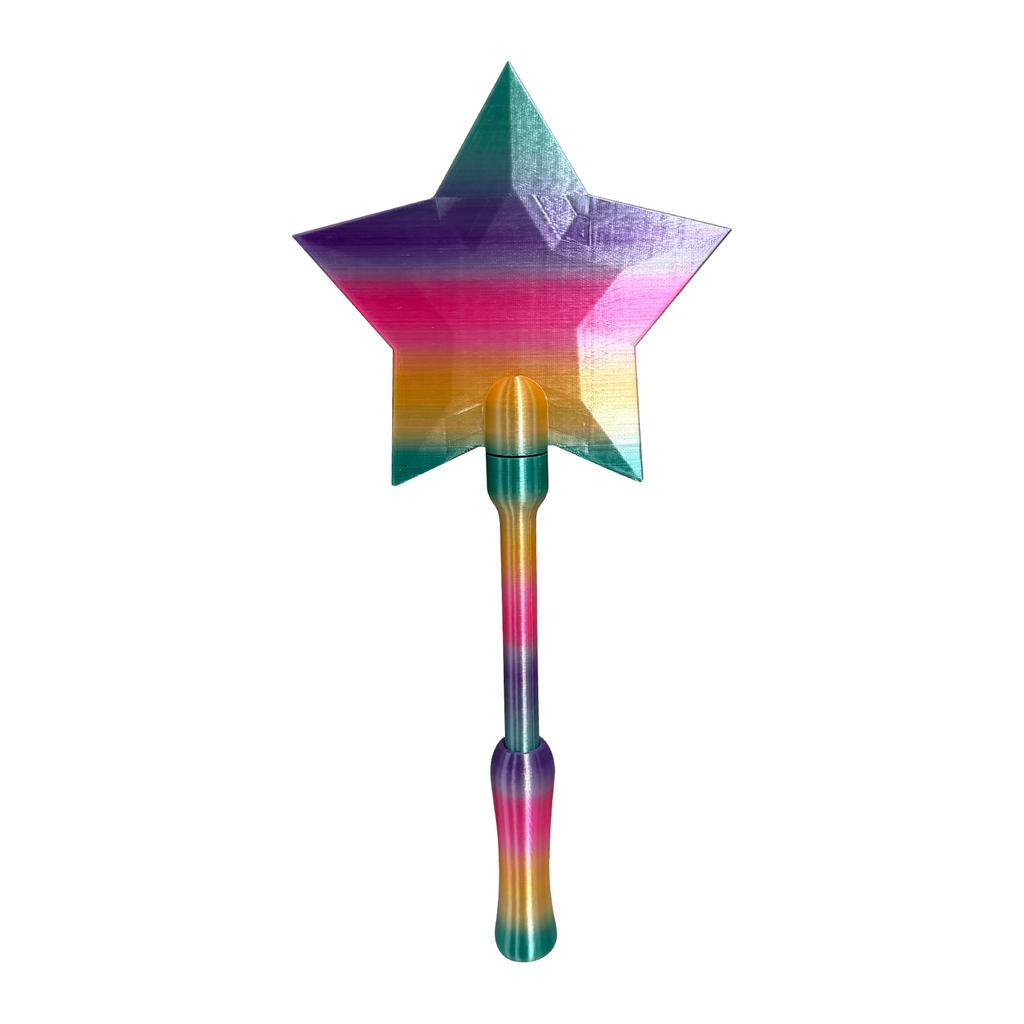 3D Printed Payment Wand Tap To Pay Card Holder Star Magic Wand Contactless Payment Card Holder Credit Card Wand for Kids Gifts