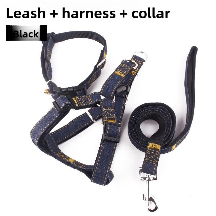 Pet Cowboy Leash, Pet Dog Leash, Cowboy Chest and Back Leash, Strong Dog Leash, Cat Leash