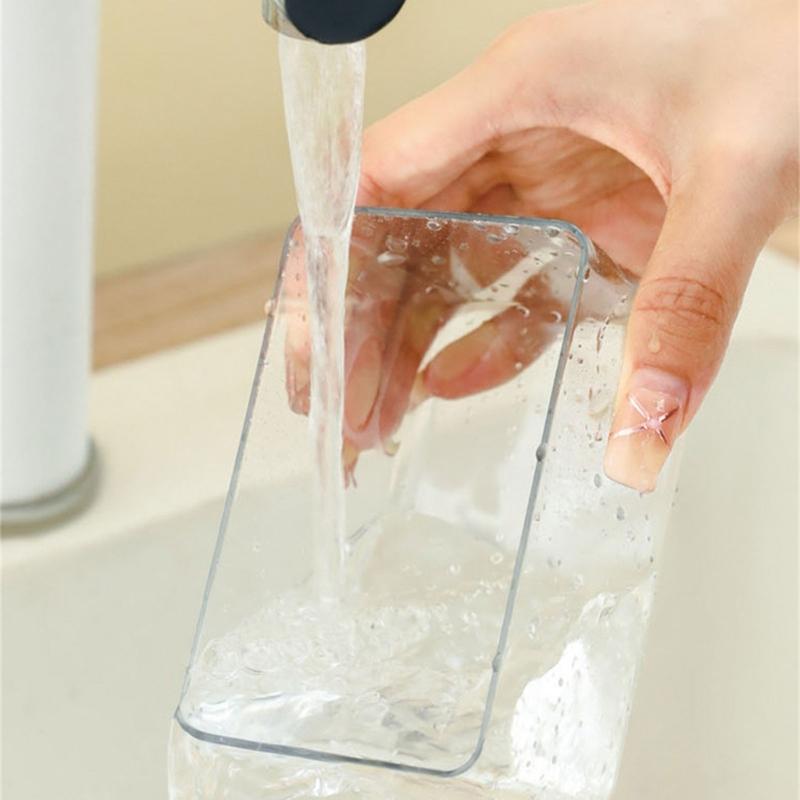 Große Kapazität Arbeitsplatte Butterdose Platte mit Acryldeckel Küchenaufbewahrung Butterbehälter Box Butter Geschirr